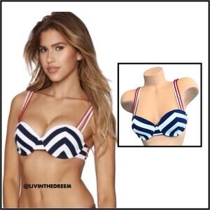 Beach Bunny Love Stitch Balconette S Top $145